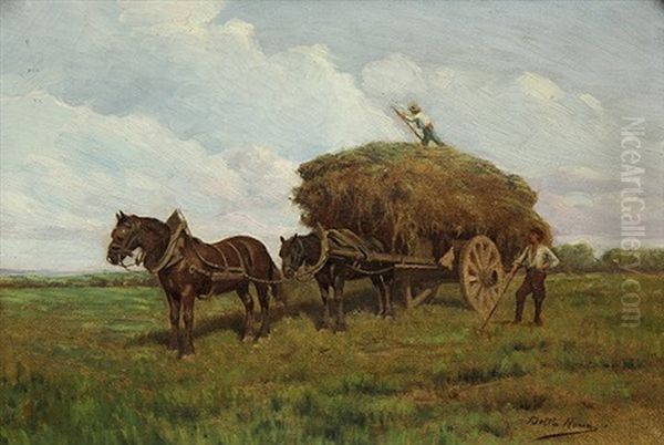 Moving Hay - view 1