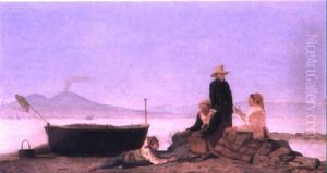 Neapolitan Fisherfolk by Giovanni (Count) Rocca
