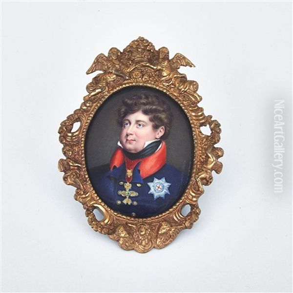 Portrait Miniature Of King George Iv - view 1