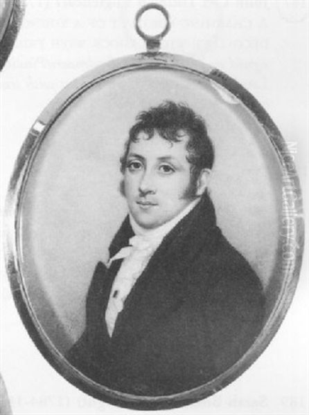 A Gentleman, In Black Jacket And White Frilled Shirt With Tie-pin - view 1