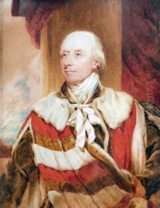 Miniature Of Horatio 2nd Earl Of Oxford (1752-1822)