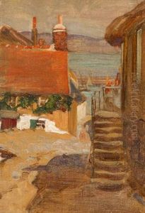 Polperro, Cornwall by Alexander Ignatius Roche
