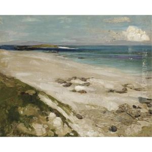 The North Shore Of Iona Looking Towards Ulva And Mull Beyond