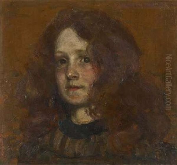 A Girl With Red Hair (study) - view 1
