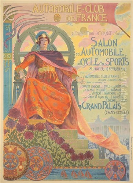 Automobile Club De France/3eme Exposition. 1901 - view 1