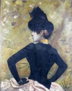 Elegante Au Corsage Noir