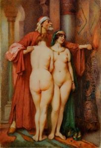 L'entree Au Serail by Georges Antoine Rochegrosse