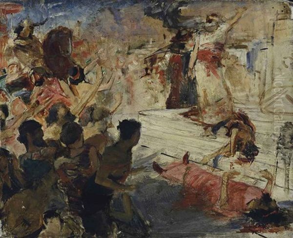 Matthatias Refusant De Sacrifier Aux Idoles - view 1
