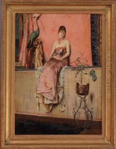 The Japanese Doll by Georges Antoine Rochegrosse