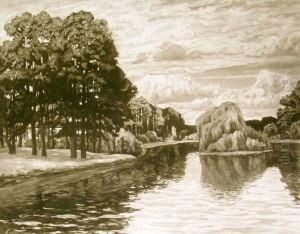 Markischer See, Nach Leistikow by Franz August Borner