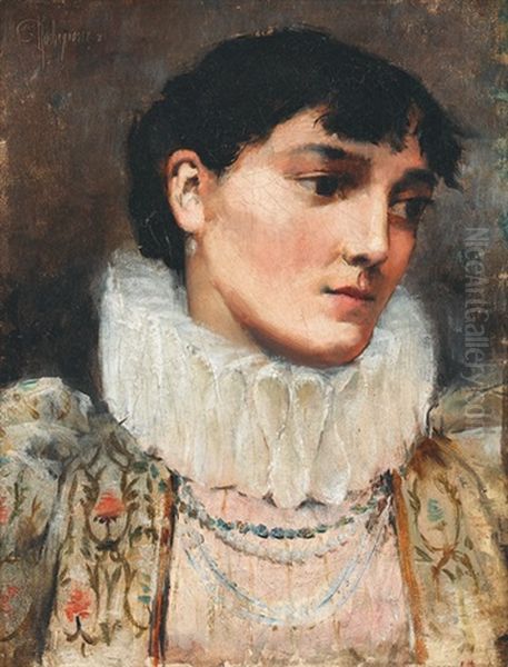 Portrat Einer Dame Mit Halskrause - view 1