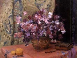Nature Morte Aux Fleurs Et Au Coffret Nature Morte Aux Fleurs Et Au Coffret