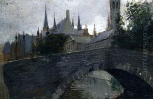 Bruges by Georges Antoine Rochegrosse