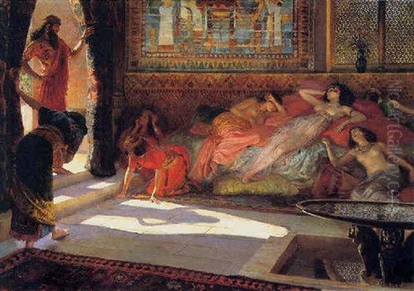 Nouvelle Arrivee Au Harem- Thebes, Xviii Dynastie - view 1