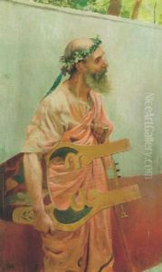 Skalden by Georges Antoine Rochegrosse