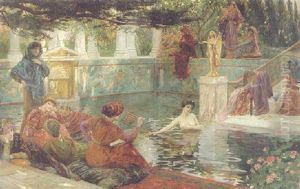 Le Bain De Theodora by Georges Antoine Rochegrosse