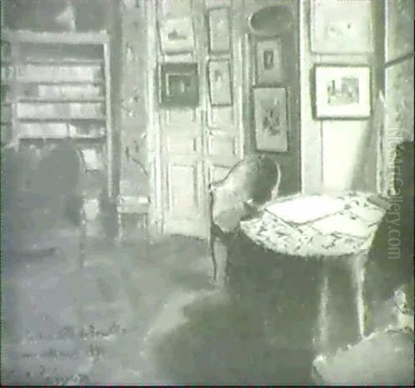Le Cabinet De Travail De Theodore De Banville - view 1
