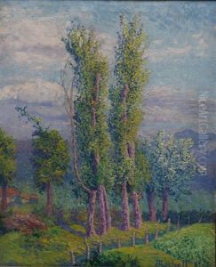 Paisaje Con Arboles by Juan Jose Rochelt Amann
