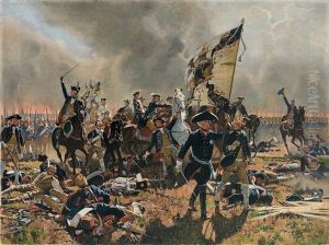 Friedrich Ii In Der Schlacht Bei Zorndorf 1758 Friedrich Ii In Der Schlacht Bei Zorndorf 1758