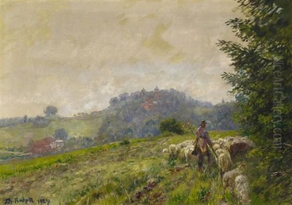 Landschaft Mit Blick Auf Die Sababurg - view 1