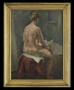 Nude, After The Bath by Vera Rockline