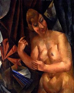 Female Nude In Interior by Vera Rockline