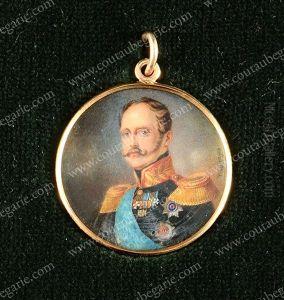Portrait De L"empereur Nicolas Ier De Russie by Alois Gustav Rockstuhl