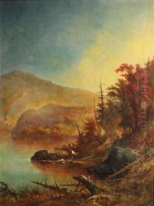 Lake Placid, Essex County, New York by Augustus Rockwell