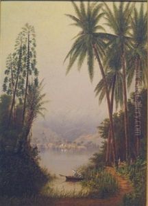 Tropical River Landscape (the Magdalena River, Columbia ?) Tropical River Landscape (the Magdalena River, Columbia ?)