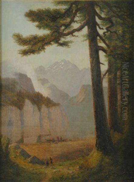 Northwest Coast Indians And The Giant Firs - view 1