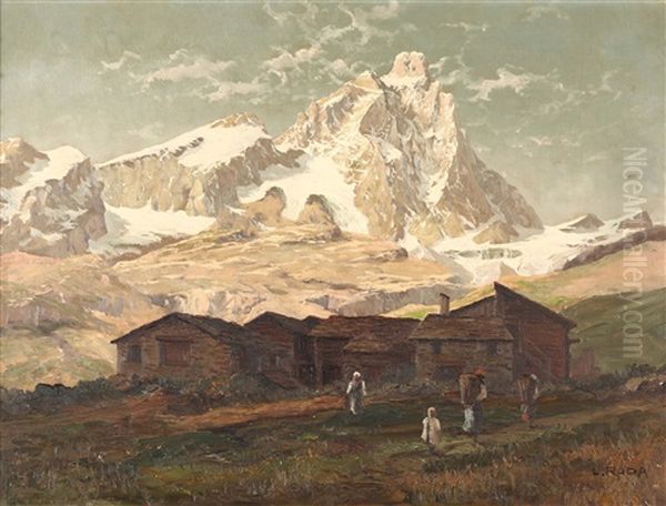 Paesaggio Con Il Cervino - view 1