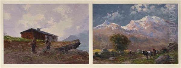 Scorci Montani (diptych) - view 1