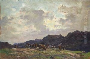 Pascolo In Alta Montagna (val D'aosta) by Leonardo Roda