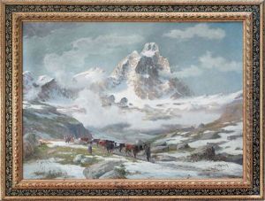 Pascolo Ai Piedi Del Cervino by Leonardo Roda
