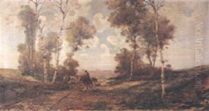 Cavalli Bardati Nel Paesaggio Cavalli Bardati Nel Paesaggio
