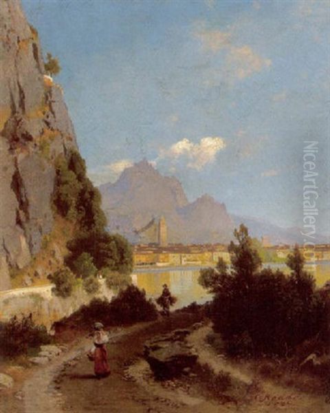 Blick Auf Riva Am Garda See - view 1