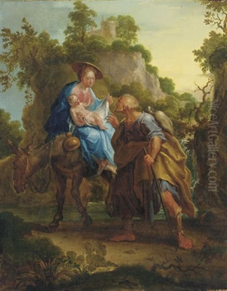The Flight Into Egypt - view 1