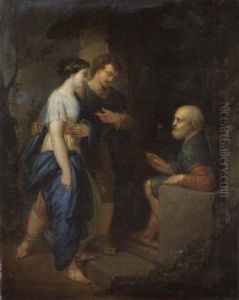 Szene Aus Der Griechischen Oder Romischen Sage by Bernhard Rode