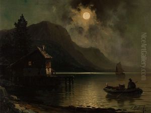 A Full Moon Night by Carl Rodeck