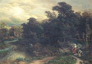 Landskap Med Tvatterskor by Carl Rodeck
