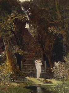 Waldnymphen by Max Roeder