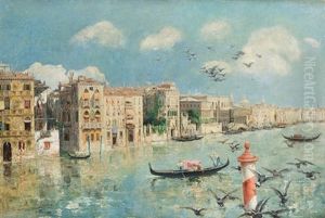 "vista Del Gran Canal De Venecia "vista Del Gran Canal De Venecia