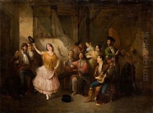 Juerga Flamenca En La Feria by Manuel Rodriguez De Guzman