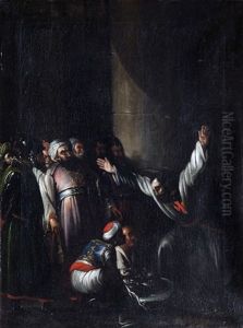 Escena Oriental by Jose Maria Rodriguez De Losada