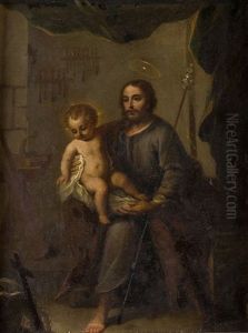 San Jose Con El Nino by Pedro Rodriguez de Miranda