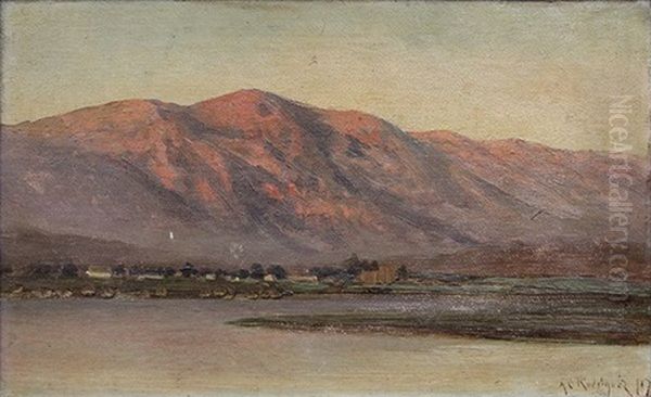 Sunset On The Mountains - view 1