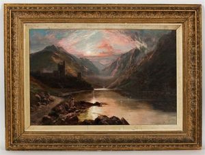 Lough Veagh And Glenveagh Castle, Letterkenny, County Donegal