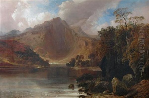 Calm On A Highland Loch - view 1