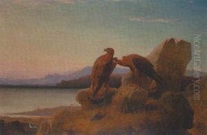 Eagle's Rock, Near Oban On The West Coast Of Scotland by Clarence Roe