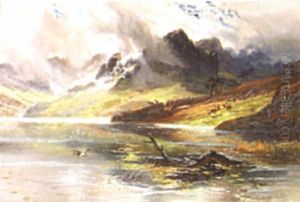 Highland Loch Landscape by Clarence Roe